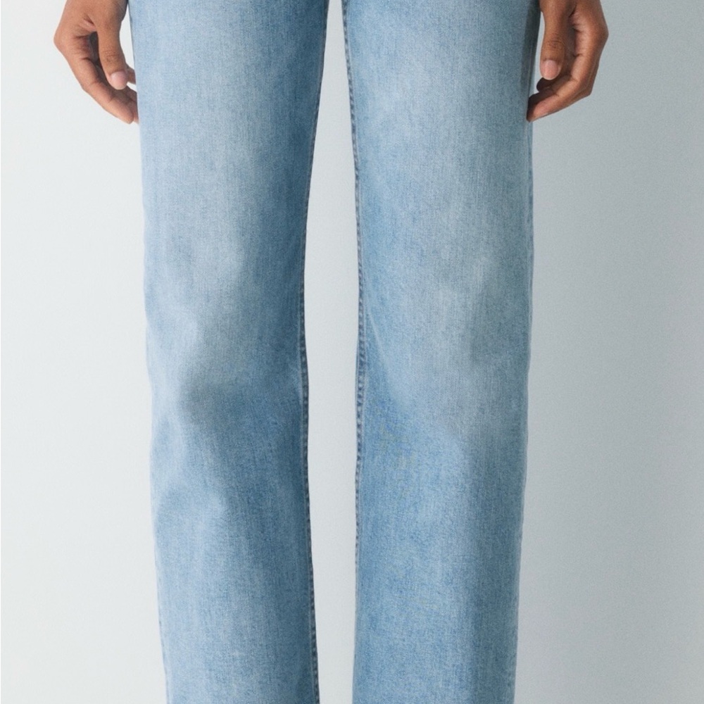 Denim Forum Arlo High Rise Straight Jeans